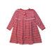 A Red Long Sleeve Dresses from Jojo Maman Bébé in size 18-24M for girl. (Back View)