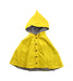 A Yellow Capes & Ponchos from Petit Bateau in size 0-3M for girl. (Front View)
