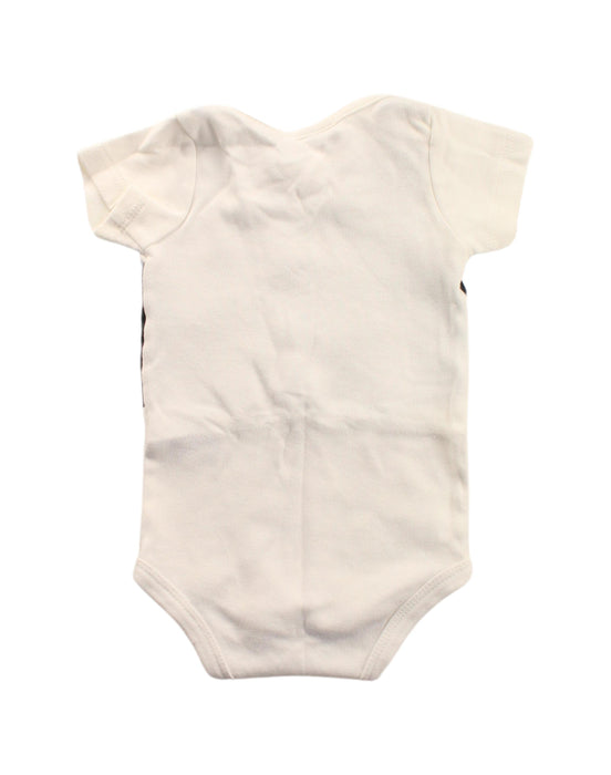 A Black Short Sleeve Bodysuits from Elegant Baby in size 6-12M for boy. (Back View)