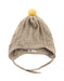 A Beige Winter Hats from Purebaby in size 2T for girl. (Front View)