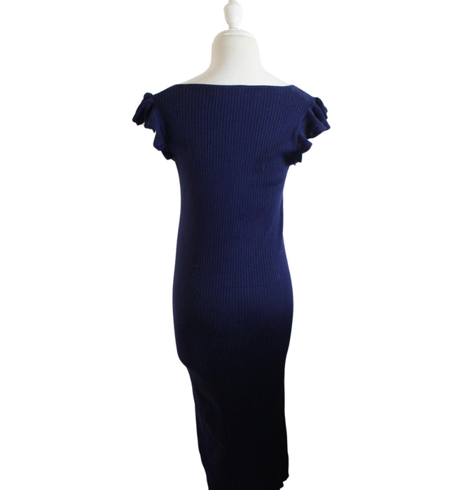 A Blue Short Sleeve Dresses from Hatch in size O/S for maternity. (Back View)