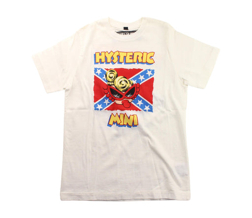 A White Short Sleeve T Shirts from Hysteric Mini in size 10Y for boy. (Front View)