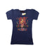 A Blue Short Sleeve T Shirts from Hysteric Mini in size 10Y for girl. (Front View)