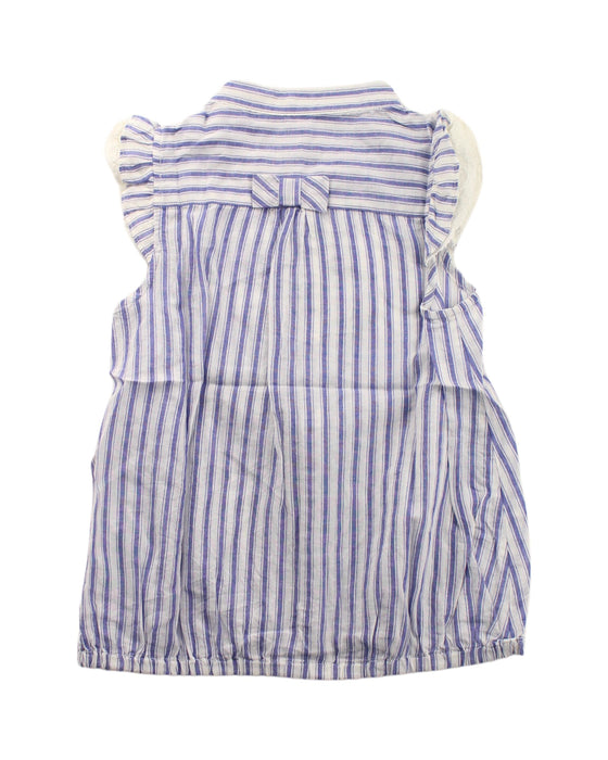A Blue Sleeveless Shirts from Nicholas & Bears in size 4T for girl. (Back View)