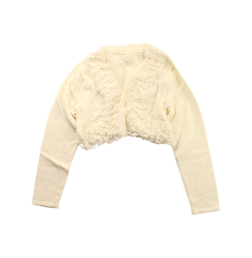 A Ivory Cardigans from Nicholas & Bears in size 4T for girl. (Front View)