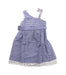 A Blue Sleeveless Dresses from Nicholas & Bears in size 4T for girl. (Front View)