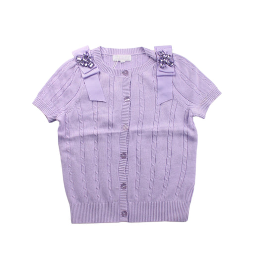 A Purple Cardigans from Nicholas & Bears in size 4T for girl. (Front View)