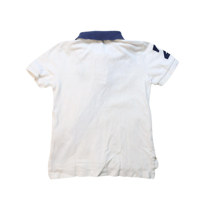 A Multicolour Short Sleeve Polos from Polo Ralph Lauren in size 4T for boy. (Back View)