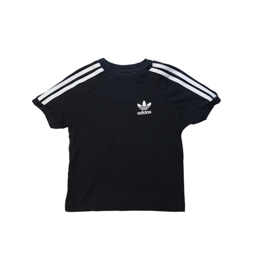 A Black Active Tops from Adidas in size 4T for boy. (Front View)