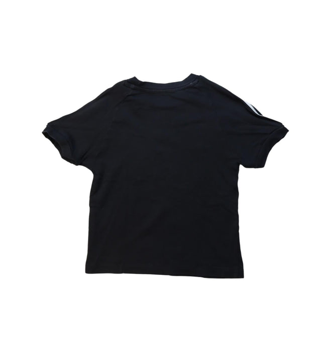 A Black Active Tops from Adidas in size 4T for boy. (Back View)