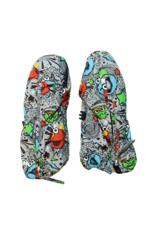 A Multicolour Ski Gloves from Quiksilver in size S for neutral. (Front View)