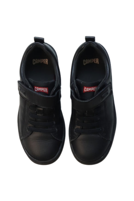 A Black Dress Shoes from Camper in size 12-18M for boy. (Back View)