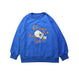 A Blue Crewneck Sweatshirts from Tinycottons in size 10Y for boy. (Front View)