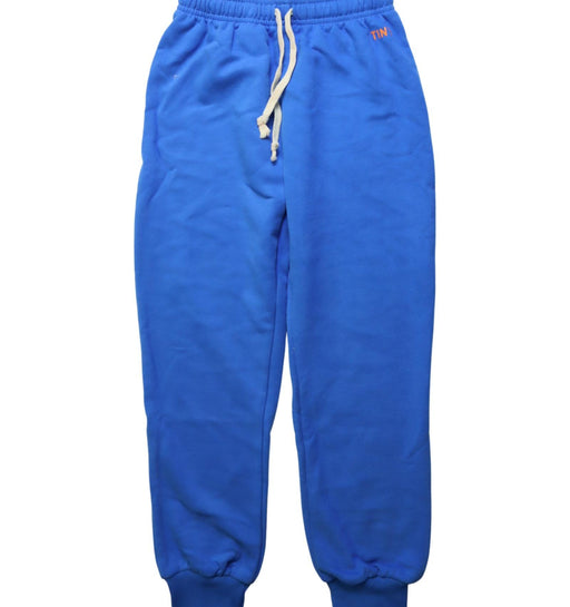A Blue Sweatpants from Tinycottons in size 10Y for neutral. (Front View)