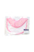 A Pink Bibs from Miki House in size O/S for girl. (Back View)