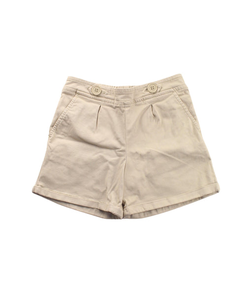 A Beige Shorts from Cyrillus in size 6T for girl. (Front View)