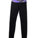 A Black Leggings from Ivivva in size 8Y for girl. (Front View)