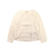 A White Long Sleeve Shirts from Massimo Dutti in size 5T for girl. (Front View)