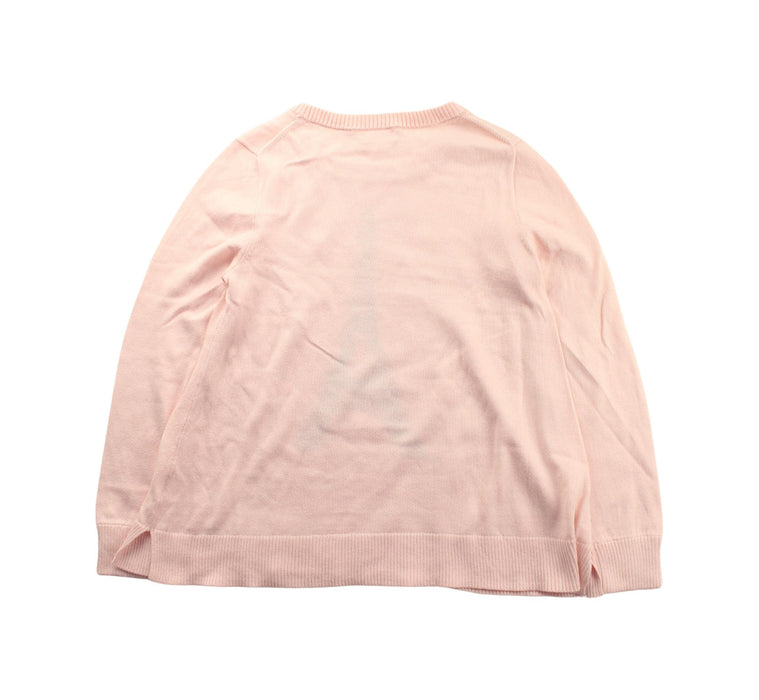 A Pink Knit Sweaters from Crewcuts in size 8Y for girl. (Back View)