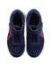 A Blue Sneakers from ASICS in size 7Y for boy. (Back View)