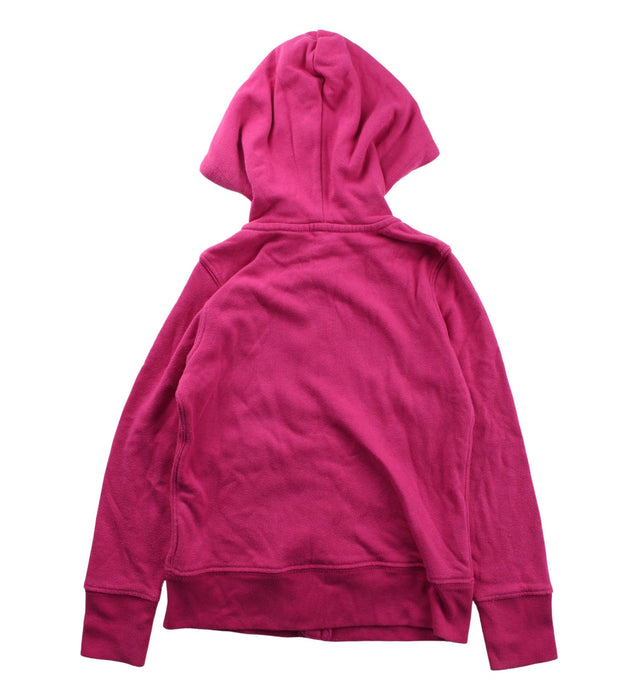 A Pink Zippered Sweatshirts from Ralph Lauren in size 6T for girl. (Back View)