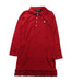 A Red Long Sleeve Dresses from Ralph Lauren in size 5T for girl. (Front View)
