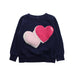 A Blue Crewneck Sweatshirts from Seed in size 5T for girl. (Front View)
