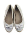 A White Flats from Bibi in size 7Y for girl. (Back View)