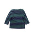 A Blue Long Sleeve T Shirts from Miki House in size 18-24M for boy. (Back View)