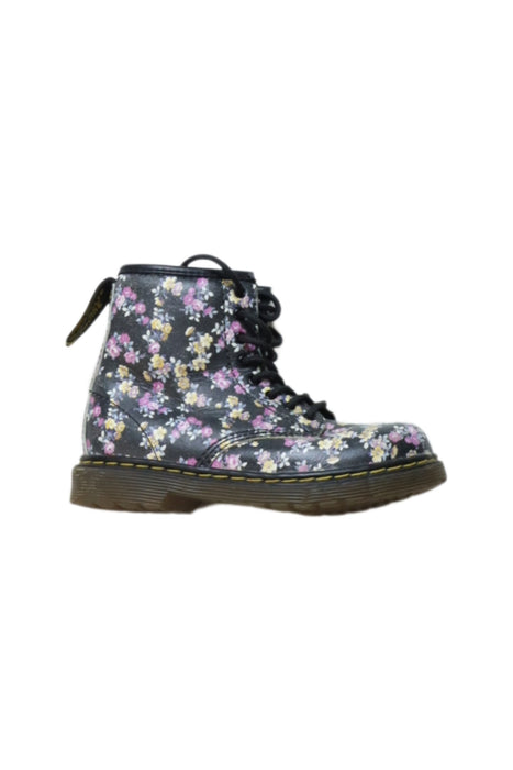 A Multicolour Casual Boots from Dr. Martens in size 4T for girl. (Front View)