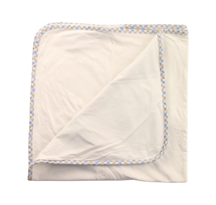 A White Blankets from Chickeeduck in size O/S for neutral. (Back View)