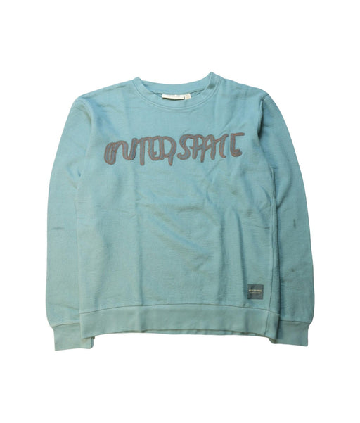 A Green Crewneck Sweatshirts from Soft Gallery in size 11Y for neutral. (Front View)