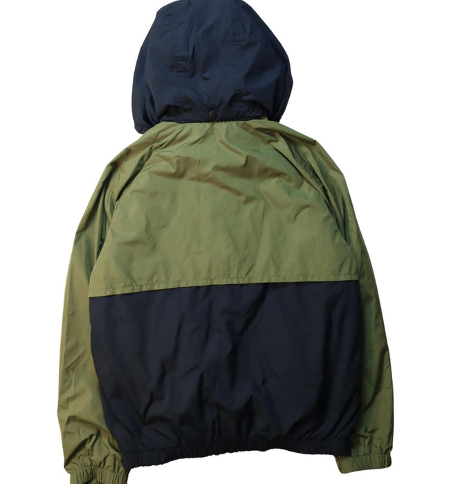 A Green Lightweight Jackets from Bellerose in size 12Y for boy. (Back View)