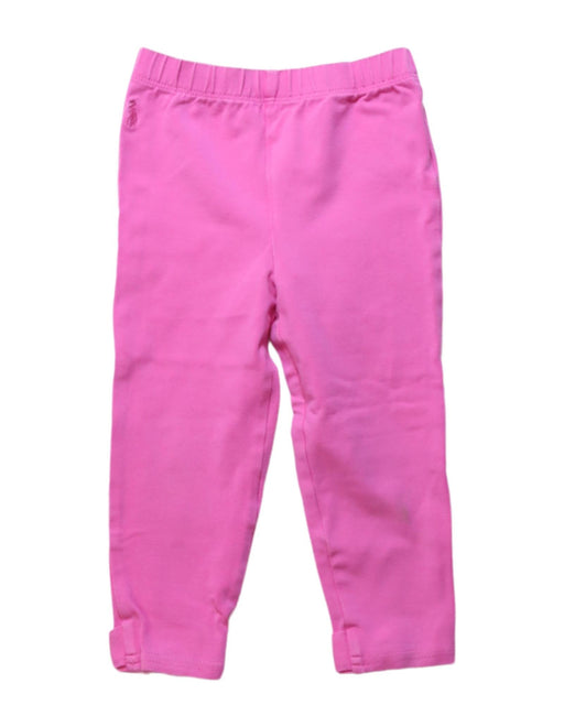 A Pink Leggings from Ralph Lauren in size 18-24M for girl. (Front View)