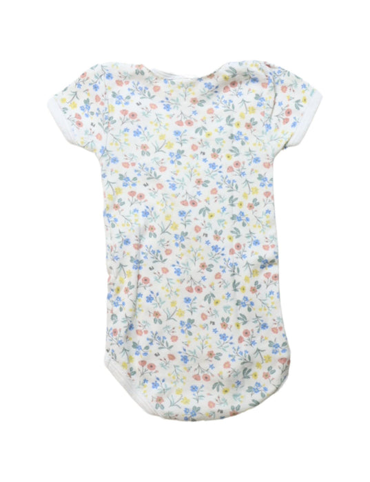 A Multicolour Short Sleeve Bodysuits from Petit Bateau in size 12-18M for girl. (Back View)