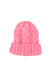 A Pink Winter Hats from Crewcuts in size 2T for girl. (Front View)