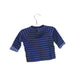A Blue Long Sleeve Tops from Petit Bateau in size 3-6M for boy. (Back View)