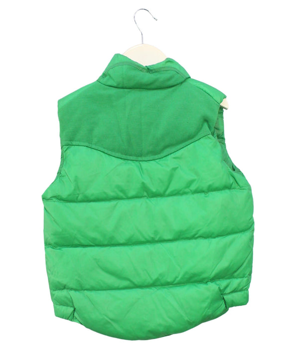 A Green Outerwear Vests from jnby by JNBY in size 4T for boy. (Back View)