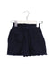 A Navy Shorts from As Little As in size 18-24M for girl. (Front View)