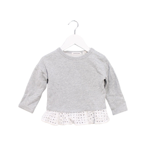 A Grey Crewneck Sweatshirts from Country Road in size 12-18M for girl. (Front View)