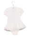 A White Short Sleeve Bodysuits from Nicholas & Bears in size 3-6M for girl. (Back View)