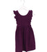 A Purple Overall Dresses from Jojo Maman Bébé in size 2T for girl. (Front View)