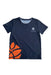 A Navy Short Sleeve T Shirts from The Independent Schools Foundation Academy in size 4T for boy. (Front View)