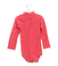 A Pink Long Sleeve Bodysuits from Petit Bateau in size 18-24M for girl. (Back View)