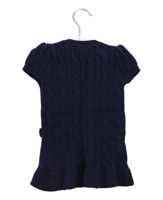 A Navy Sweater Dresses from Ralph Lauren in size 6-12M for girl. (Back View)