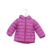 A Purple Puffer/Quilted Jackets from Primigi in size 6-12M for girl. (Front View)