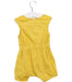 A Yellow Sleeveless Rompers from Wilson & Frenchy in size 3-6M for girl. (Back View)