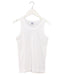 A White Sleeveless Tops from Petit Bateau in size 10Y for boy. (Front View)