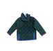 A Green Rain Jackets from Tsumori Chisato in size 6T for girl. (Back View)