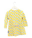 A Yellow Long Sleeve Dresses from Ragmart in size 3T for girl. (Back View)